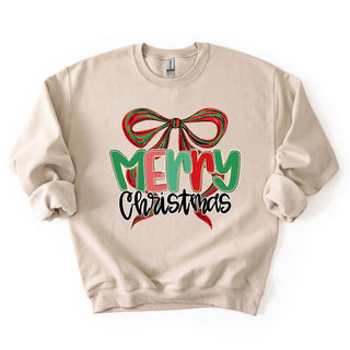 Doodle Bow Merry Christmas Doodle
