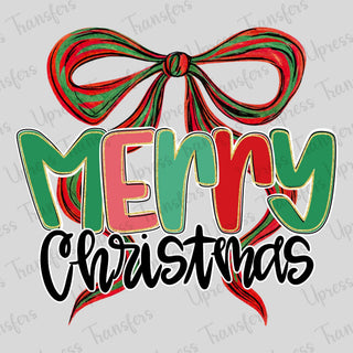 Doodle Bow Merry Christmas Doodle