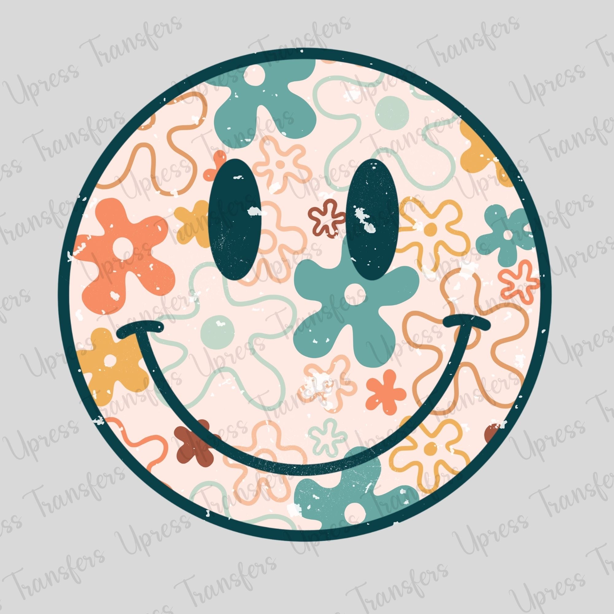 Doodle Flowers Smiley