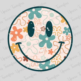 Doodle Flowers Smiley