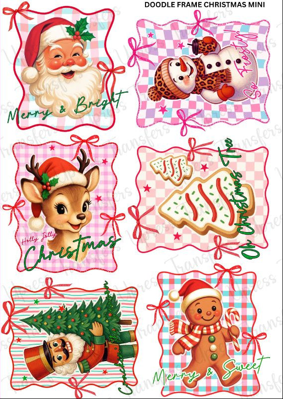 Doodle Frame Christmas Mini