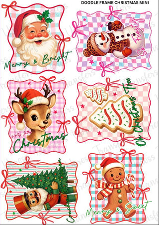 Doodle Frame Christmas Mini