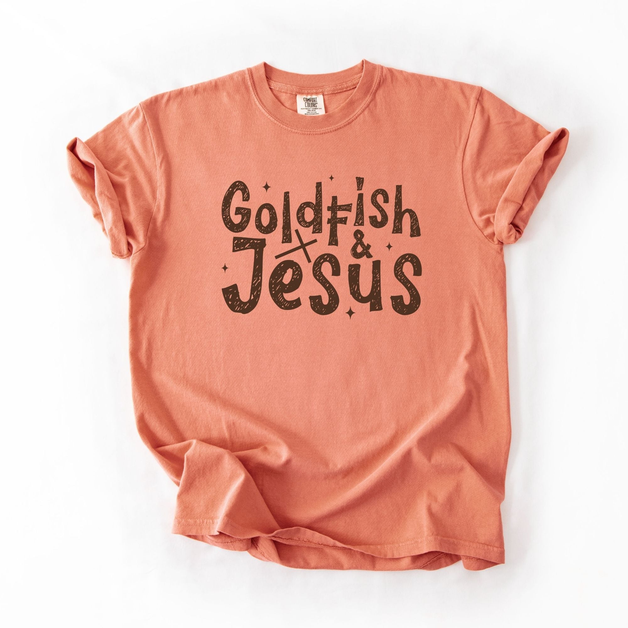 Doodle Goldfish and Jesus