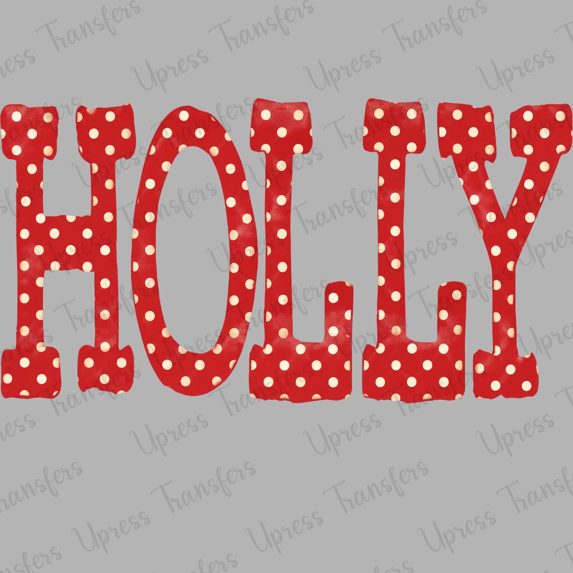 Doodle Holly Polka Dots