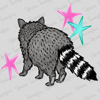 Doodle Racoon Back