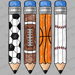 Doodle Sports Pencils
