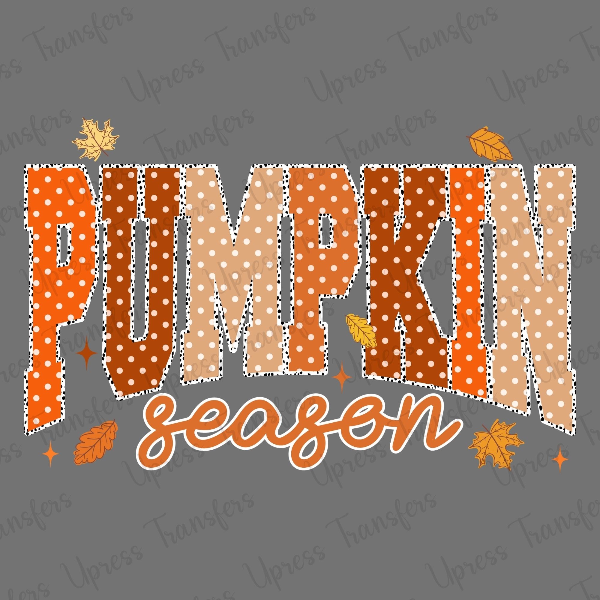 Dotted Pumpkin Dalmation