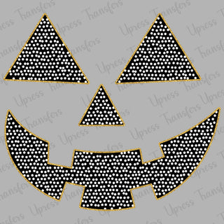 Dotted Pumpkin Face