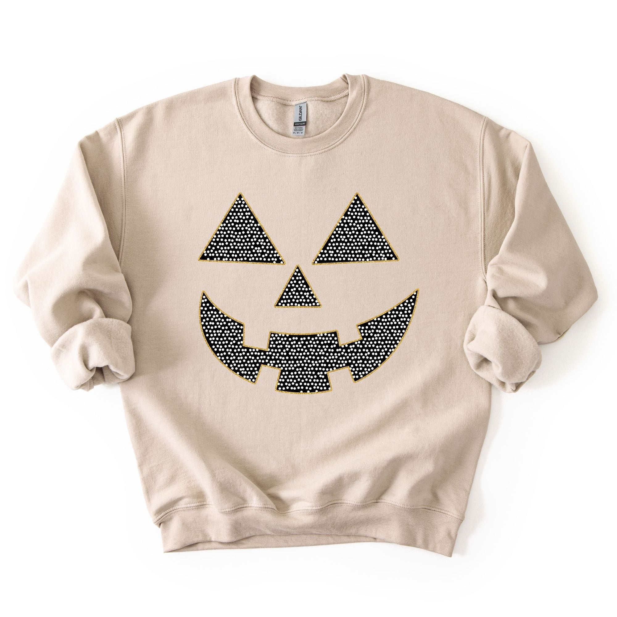 Dotted Pumpkin Face