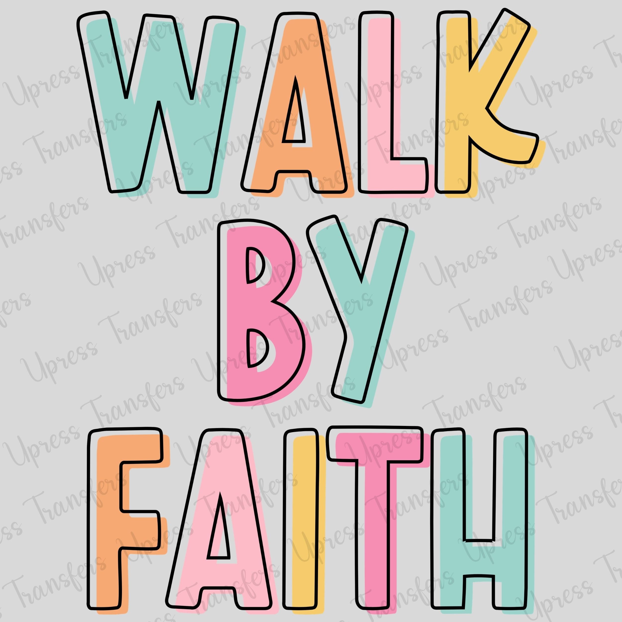 Double Layer Walk By Faith