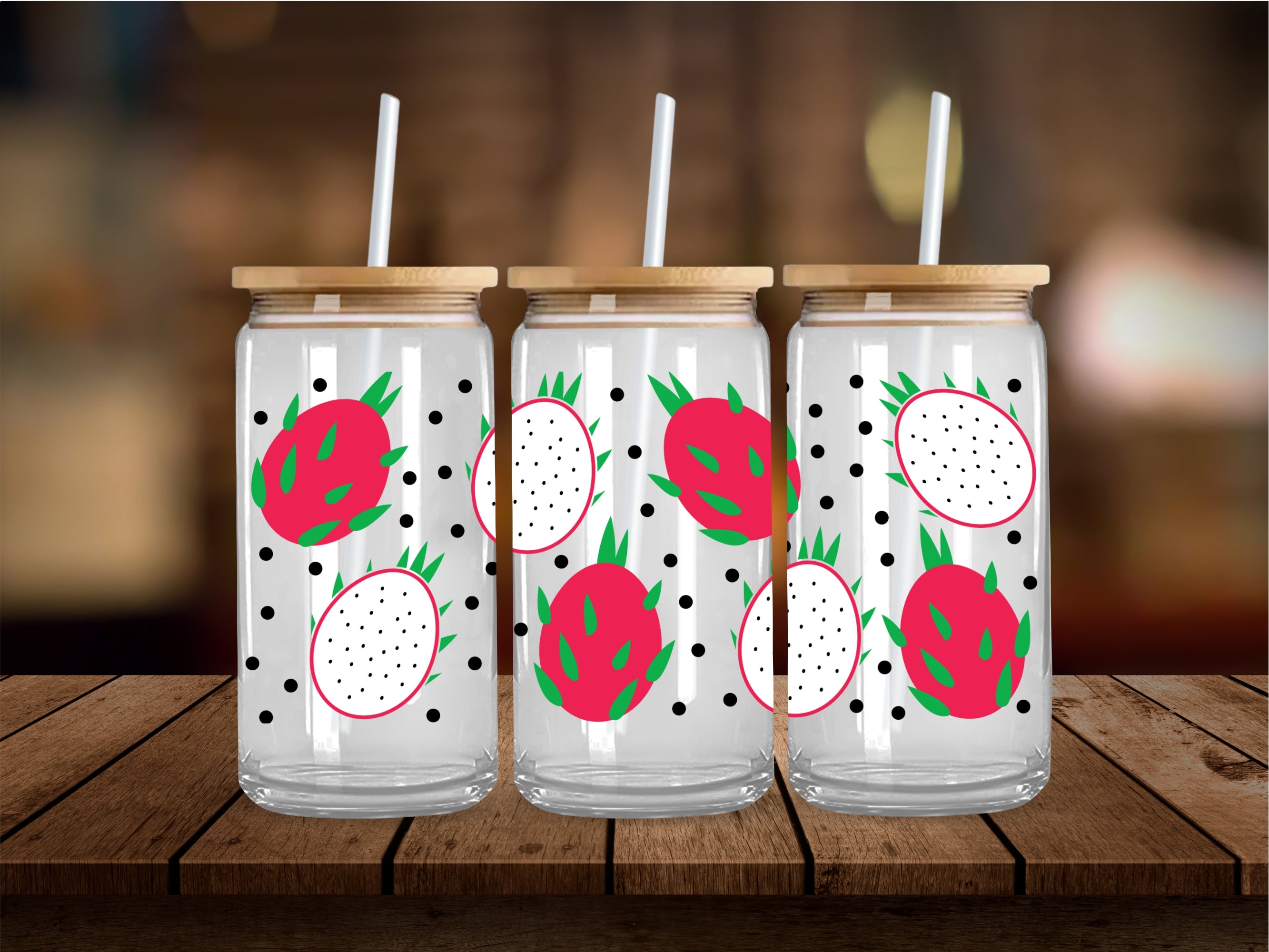 Dragon Fruit 16 Oz Wrap