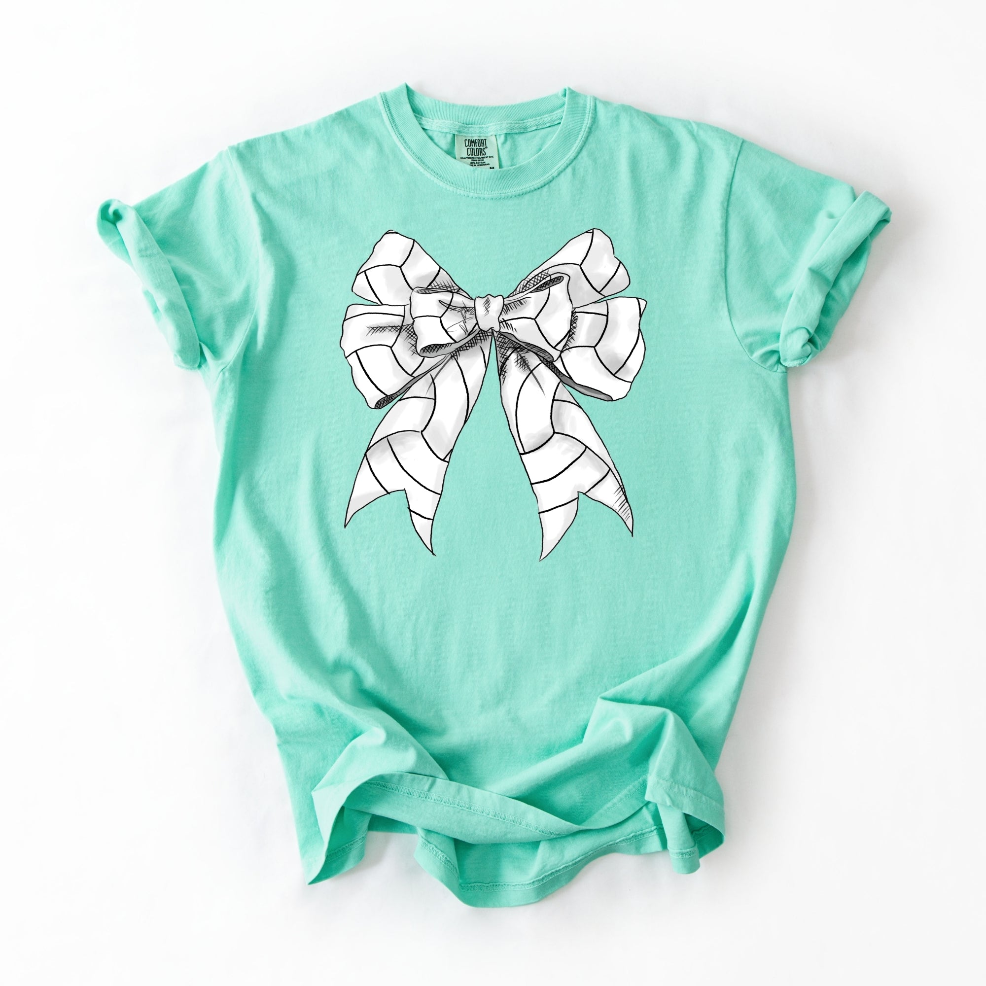 Drawn Volleyball Bow