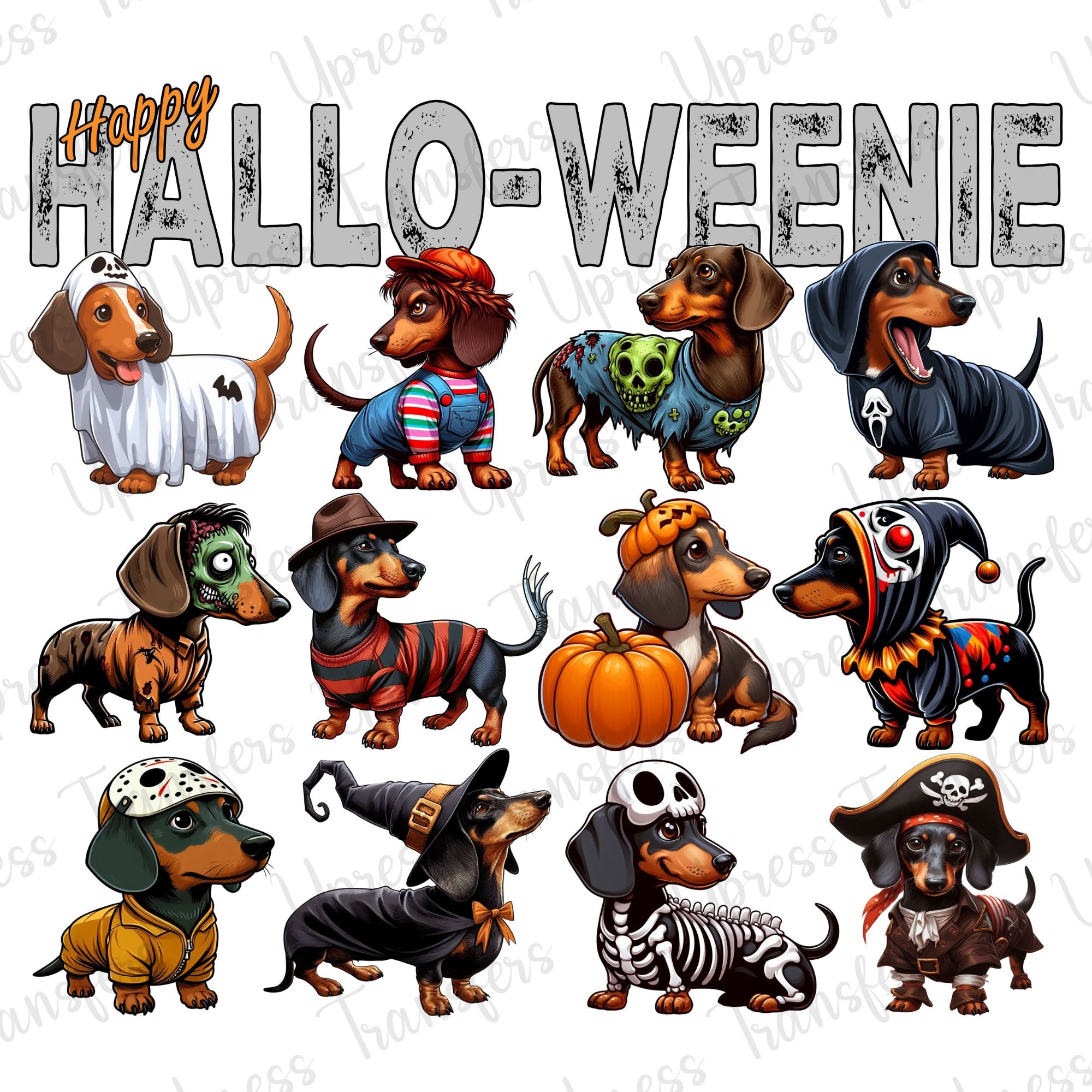 Dressed Up Halloweenies