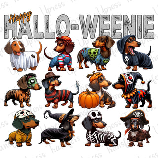 Dressed Up Halloweenies