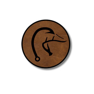 Duck Hook Leatherette Patch