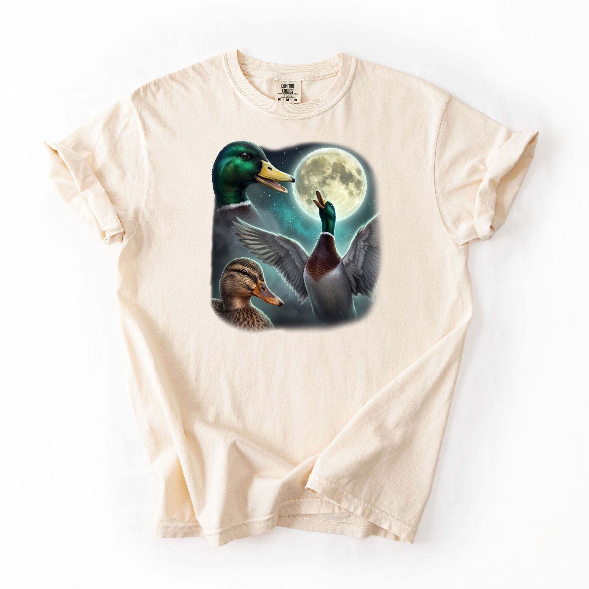 Duck Quacking At The Moon