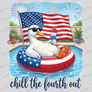 Duck With Popsicle Chill the Fourth Out