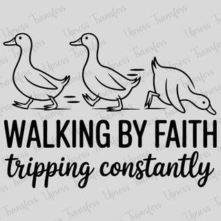 Ducks Tripping By Faith