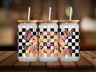 Dumbfuckery Checkered 16 Oz Wrap