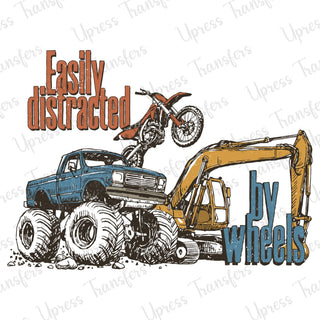 Easily Distracted By Wheels