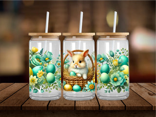 Easter Bunny Basket 16 Oz Wrap