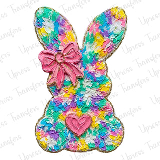 Easter Bunny Brushstroke