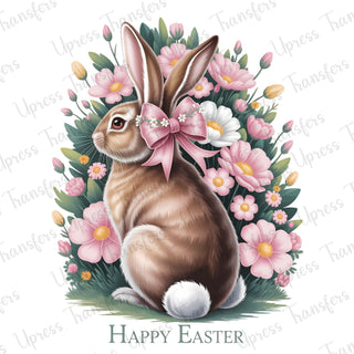 Easter Bunny Happy Easter Floral
