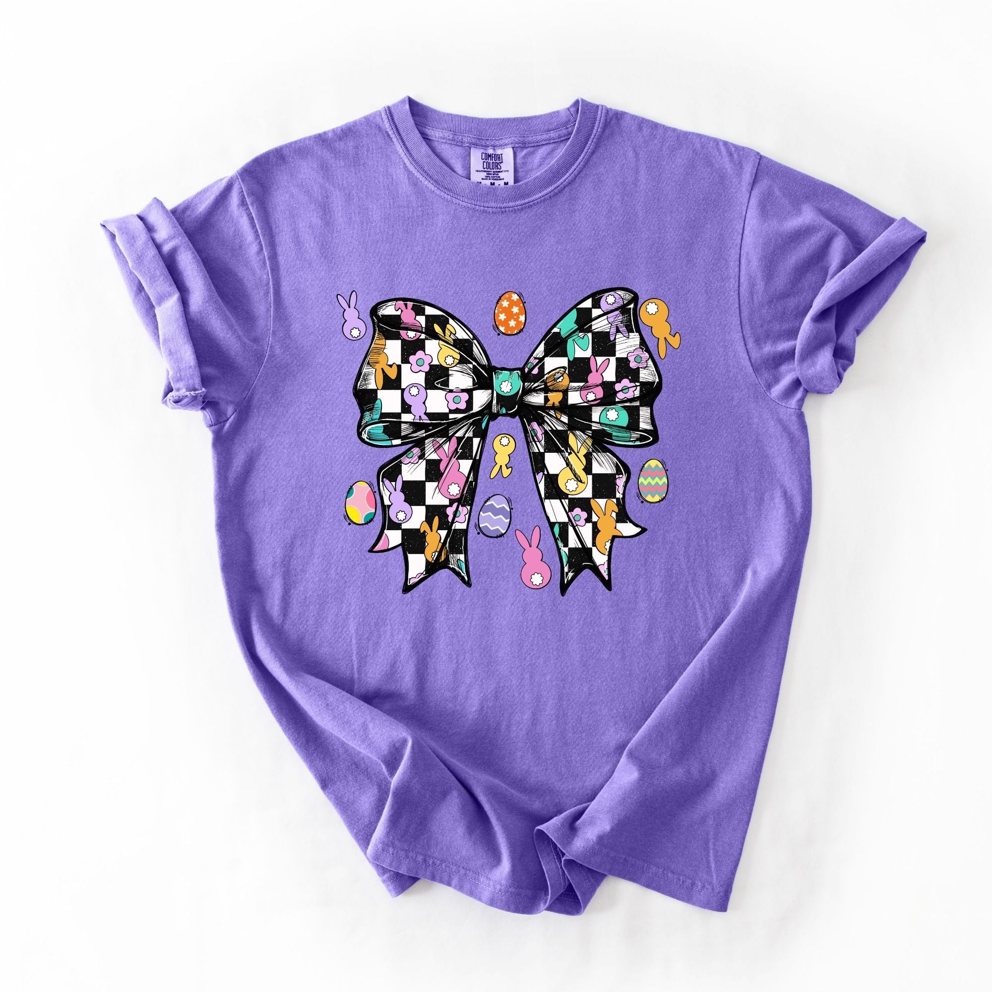 Easter Checkered Bow Peeps