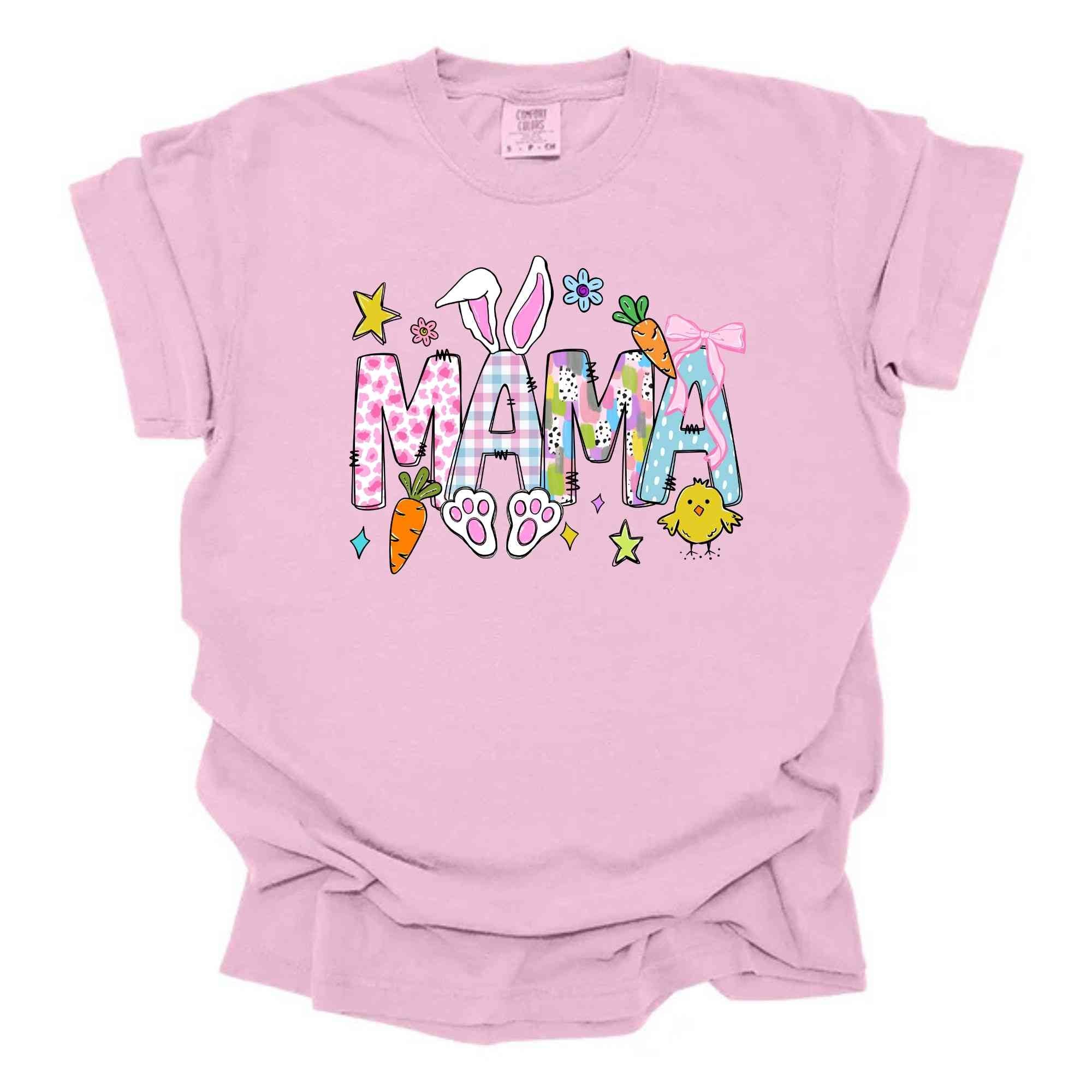 Easter Vibes Mama Colorful