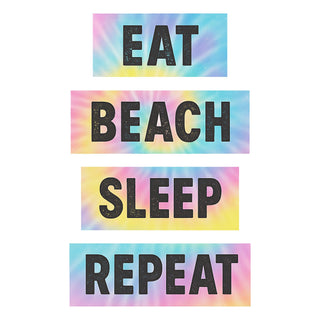 Eat Beach Sleep Repeat Tye Dye
