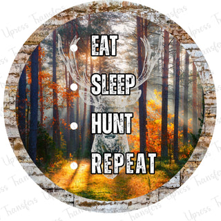Eat Sleep Hunt Tree stump