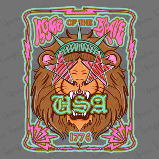 Electric Home Of The Brave Lion