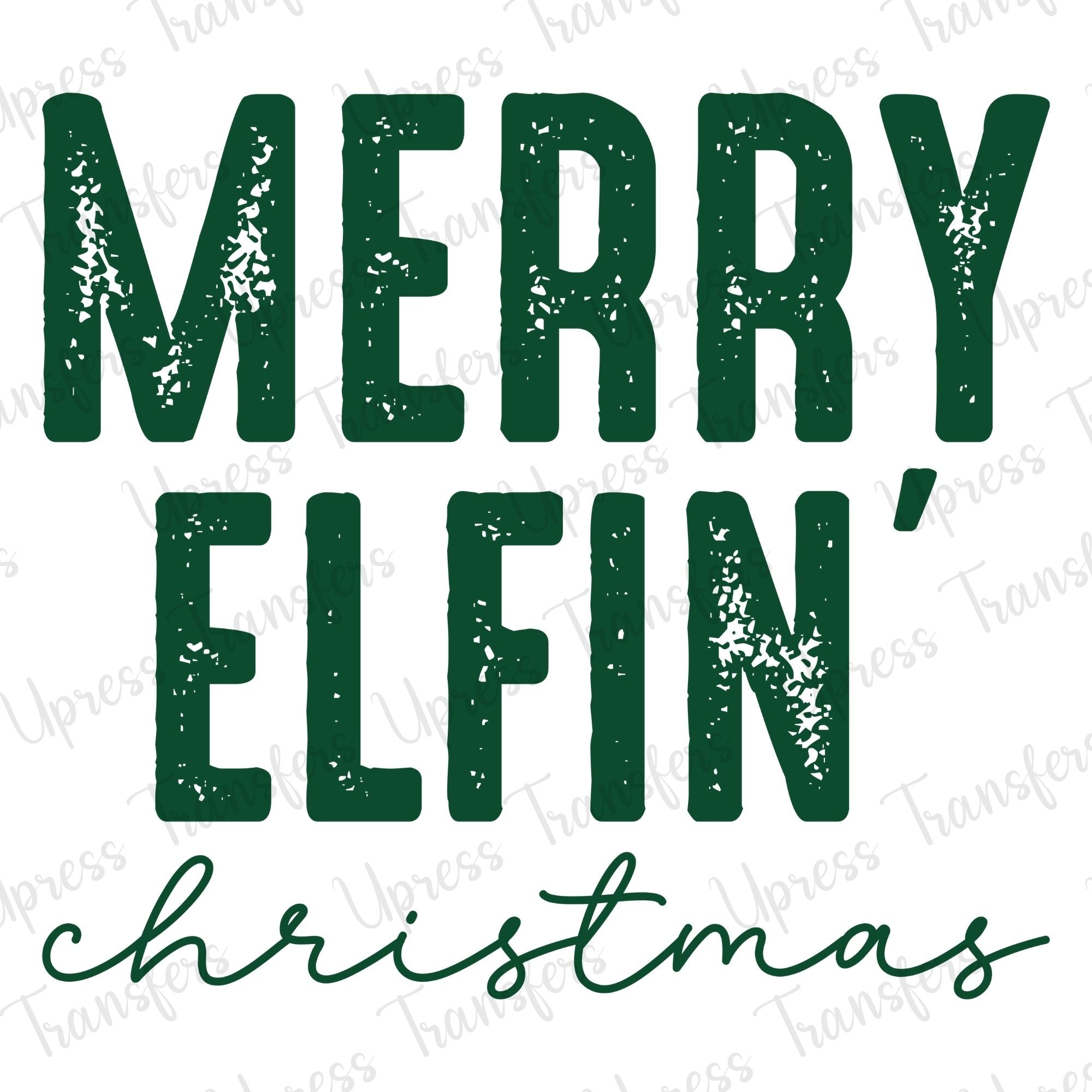 Elfin Christmas Green