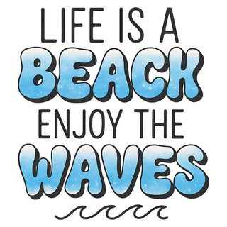 Enjoy The Waves Ombre
