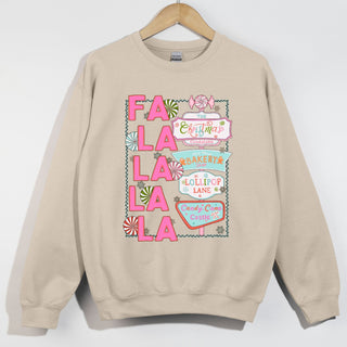 Fa La La La La Shop Signs