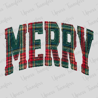 Fabric Merry Frayed