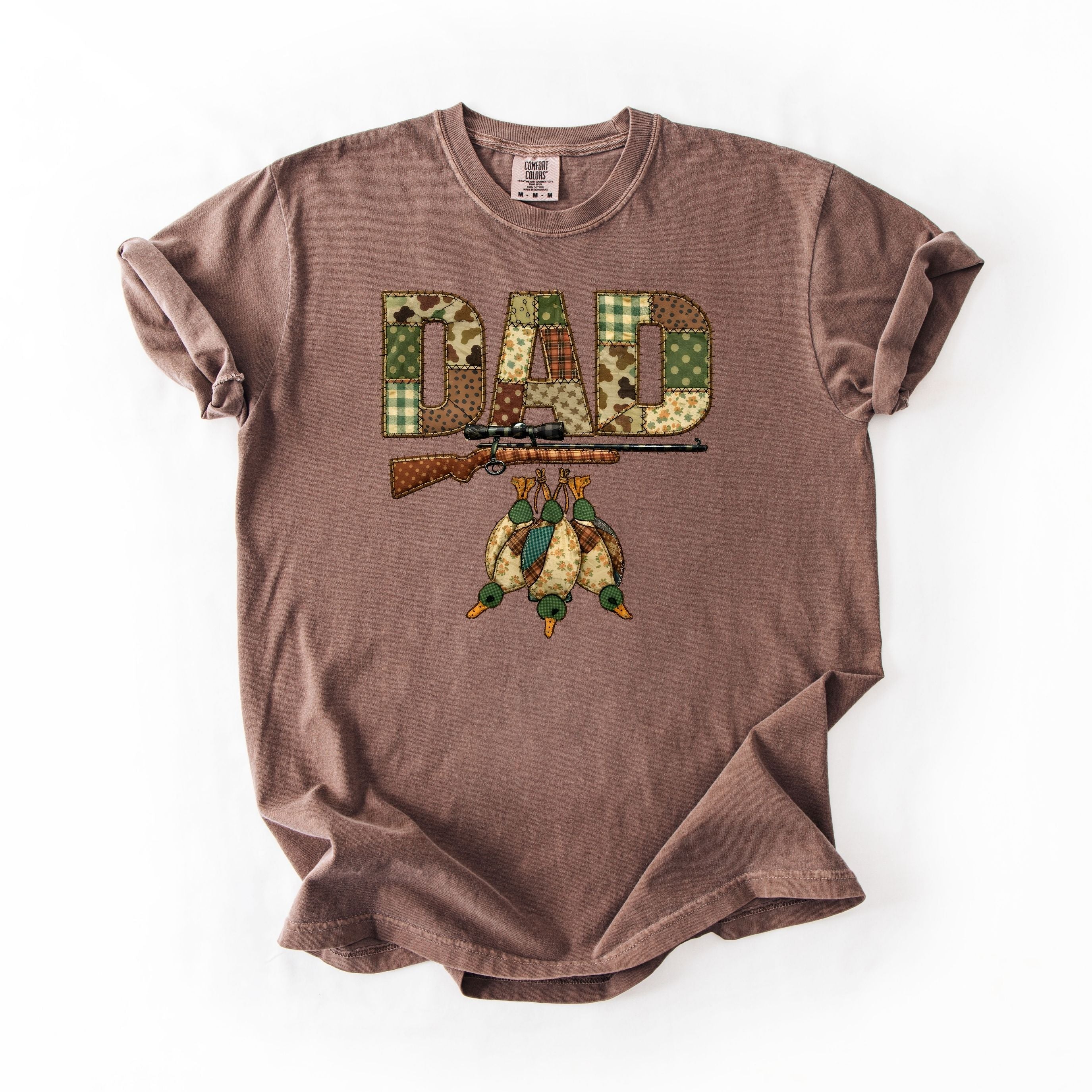 Fabric Stitched Dad Ducks