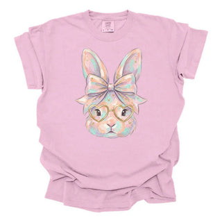 Faded Colorful Sparkle Bunny