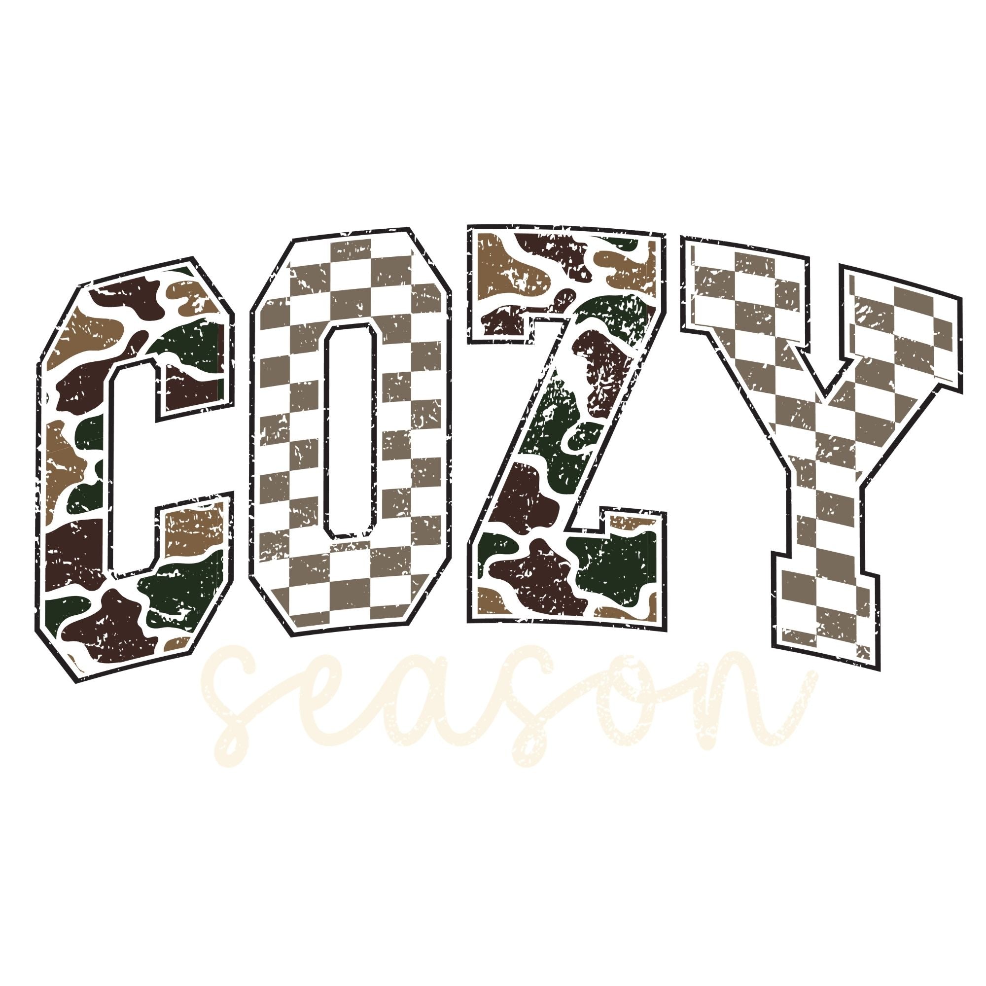 Faded Cozy Camo Season