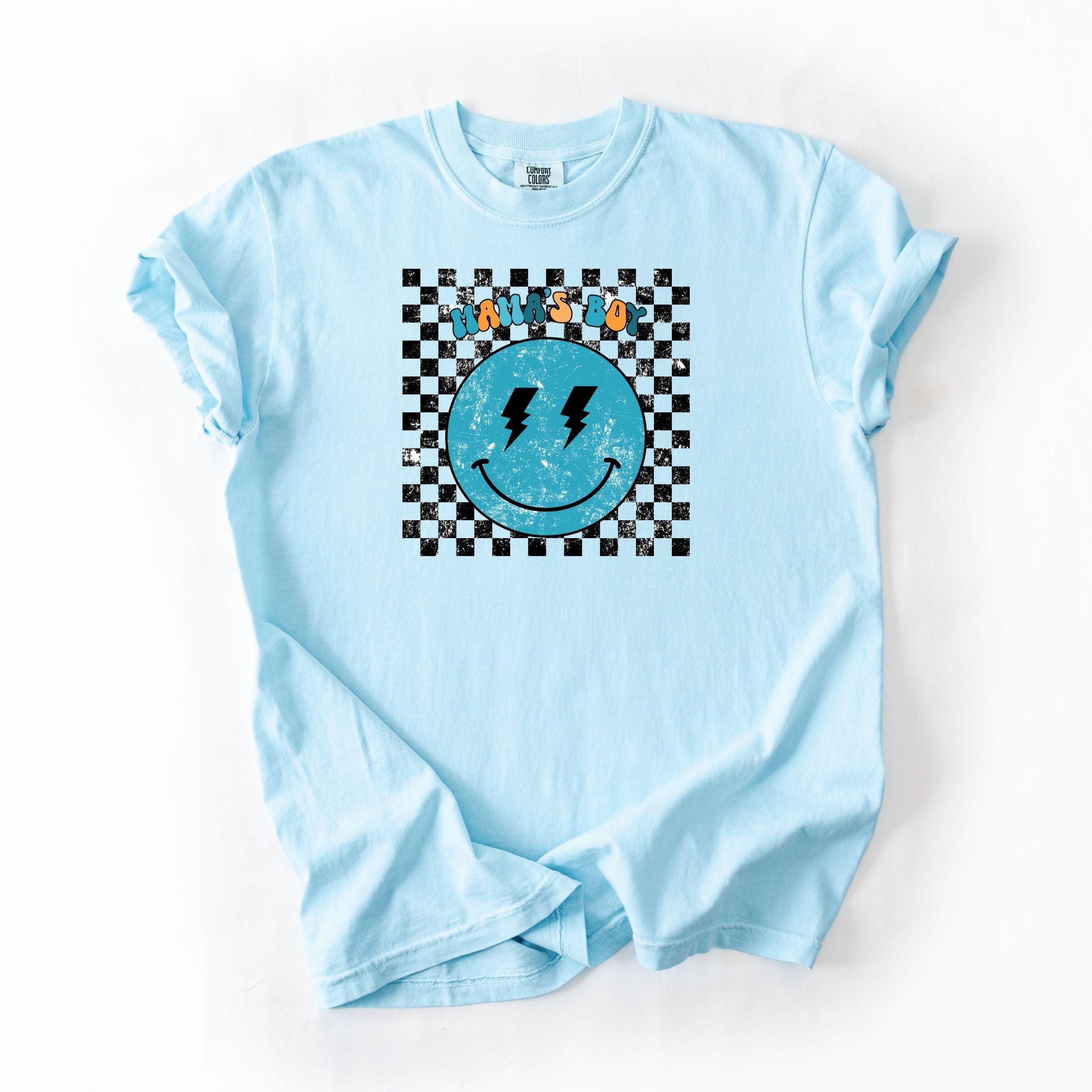 Faded Out Mamas Checkered Boy