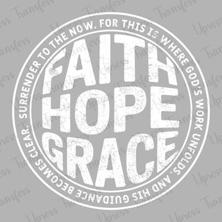 Faith Hope Grace White