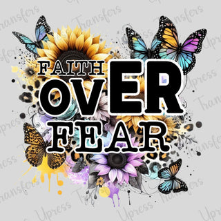 Faith Over Fear Butterflies