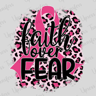 Faith Over Fear Cancer Ribbon