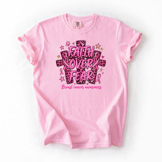 Faith Over Fear Cheetah Breast Cancer