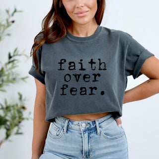 Faith Over Fear Typewriter