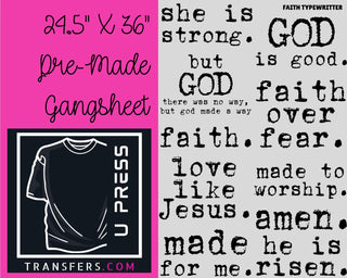 Faith Typewriter Mini