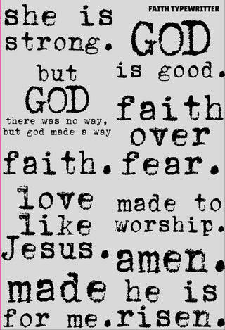 Faith Typewriter Mini