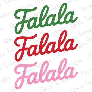 Falala Green Red Pink