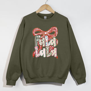 Falalala Checkered Bow