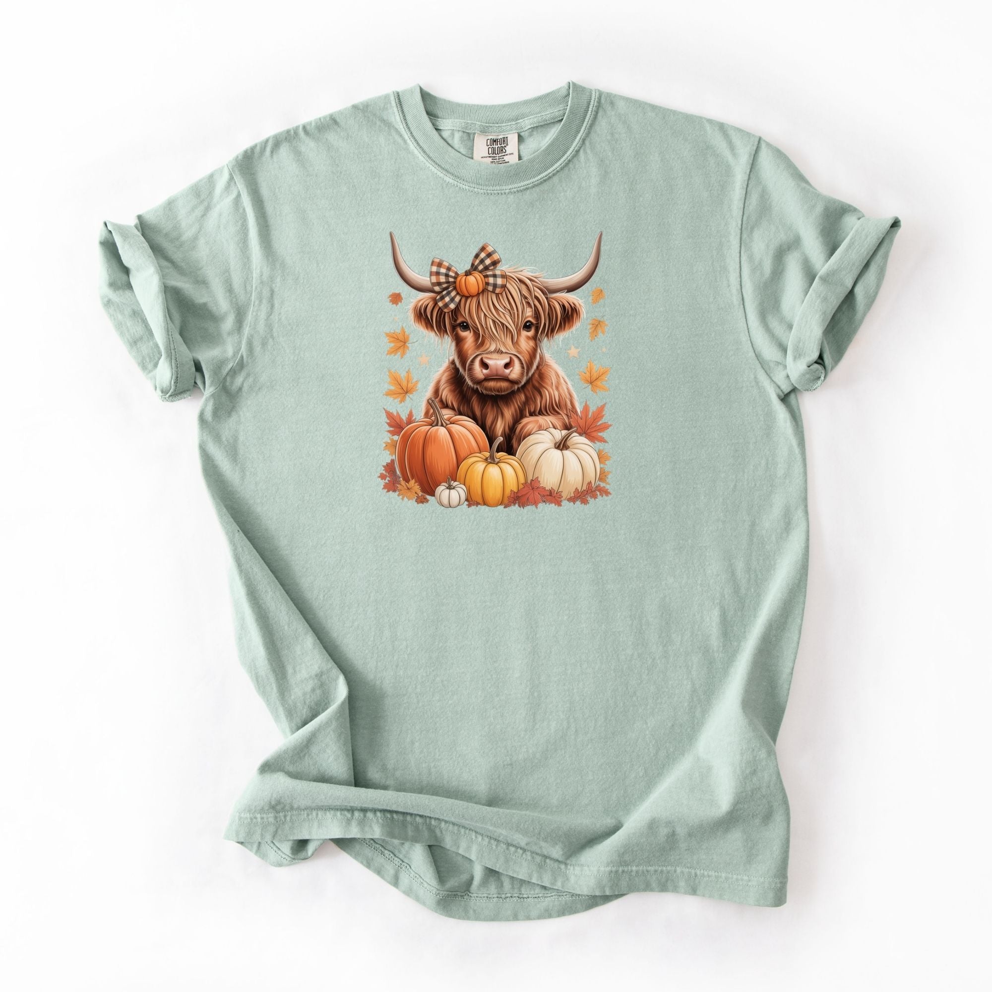 Fall Bow Cow